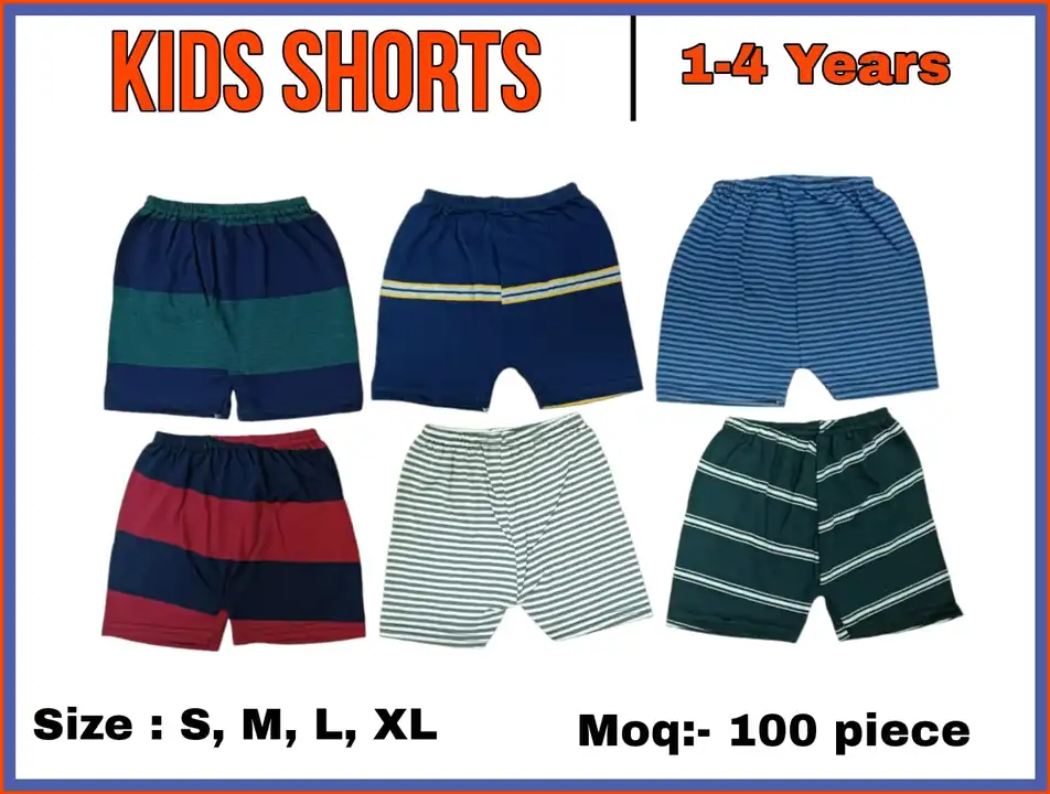 Kids Shorts ( 0 to 5 years) uploaded by business on 9/26/2023