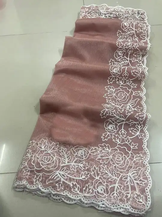 Post image *New Exclusive Wow Looking Organza unbelievable price* 

Fabric - Soft Organza light weight best fabric with beautiful Embroidery design

Rate - *449/- Only*