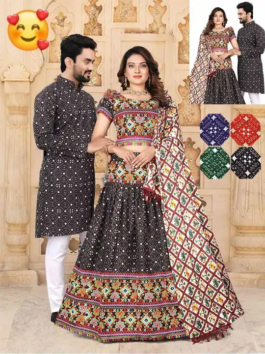 💃NAVRATRI SPECIAL COUPLE DRESS 💃 uploaded by Swastik creation on 9/26/2023