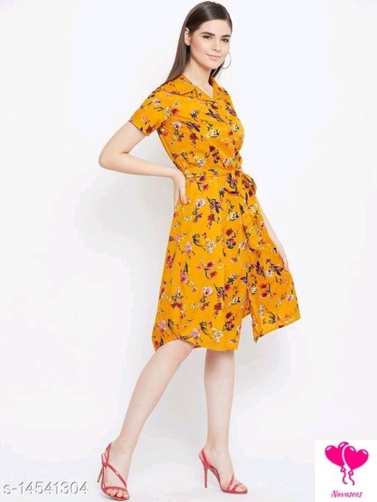 Post image Classy Designer Women Dresses

Fabric: Polyester
Sleeve Length: Short Sleeves
Pattern: Variable (Product Dependent)
Multipack: 1
Sizes:
S (Bust Size: 34 in, Length Size: 39 in) 
XL (Bust Size: 40 in, Length Size: 40 in) 
L (Bust Size: 38 in, Length Size: 40 in) 
M (Bust Size: 36 in, Length Size: 39 in) 

Dispatch: 2-3 Days