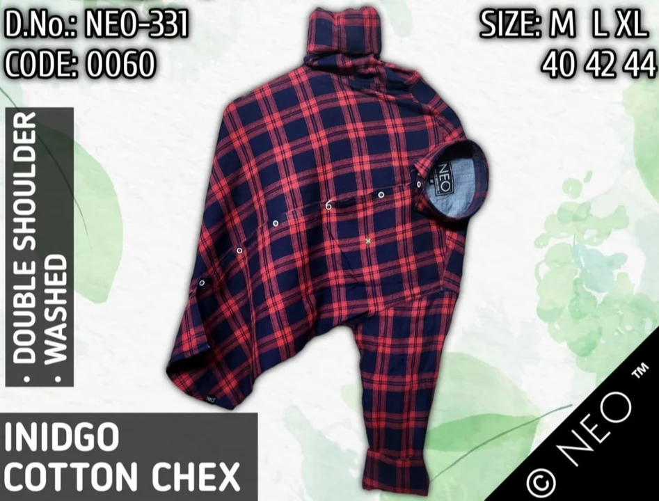 Check shirt for men  uploaded by business on 9/26/2023