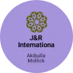 Business logo of J&R INTERNATIONAL