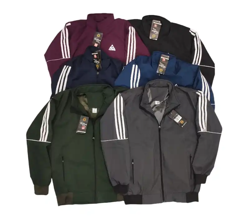 TPU 300.Gsm Imported fabric  Jacket Wight 350-400gm high quality adidas strip in multi color size.M. uploaded by business on 9/26/2023