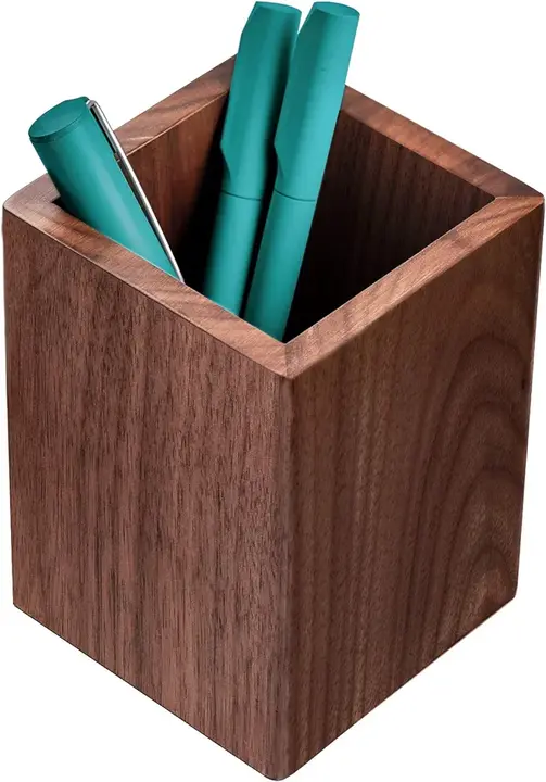 Wood Pen Holder Desk Pencil Holders Wooden Pen and Pencil Organizer Cup for Desktop Pencils Stand 

 uploaded by business on 9/26/2023