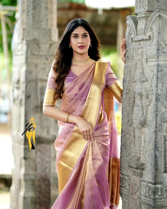 TISSUE KAT BAN SAREE  uploaded by Aj creation on 9/26/2023