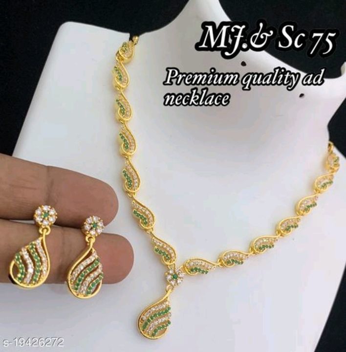Beautiful Necklaces & Chains

Base Metal: Copper
Plating: Gold Plated
Stone Type: Cubic Zirconia/Ame uploaded by business on 3/21/2021