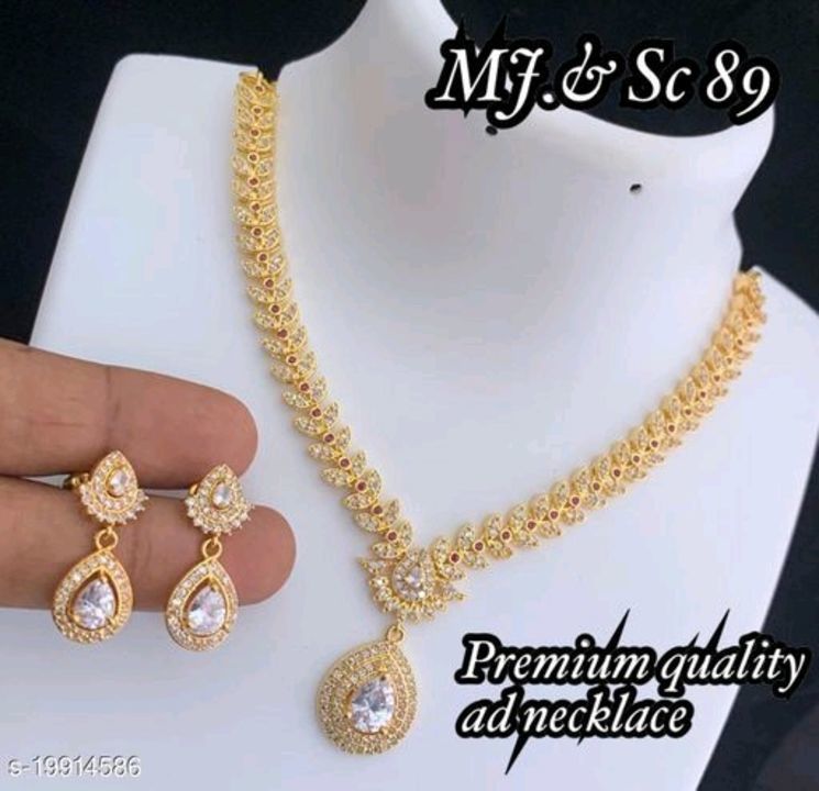 Beautiful Necklaces & Chains

Base Metal: Copper
Plating: Gold Plated
Stone Type: Cubic Zirconia/Ame uploaded by Padmini on 3/21/2021