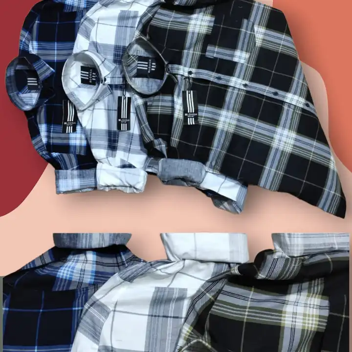 COTTON X CHECKS SHIRTS  uploaded by Cotton X - Made in India  on 9/27/2023