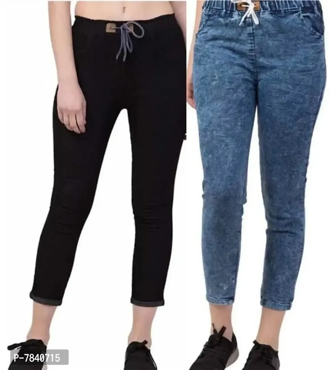 Latest Blue Jeans For Girls  Ladies (Pack of 2)
 uploaded by business on 9/27/2023