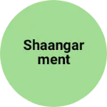 Business logo of Shaangarment