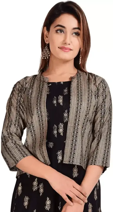 New Sara Anarkali Sleeve Cut Kurti & Jacket All Size uploaded by business on 9/27/2023