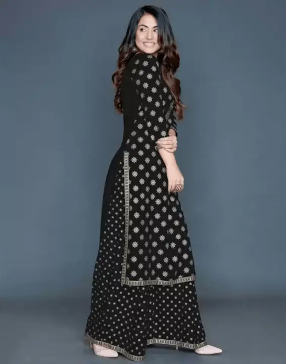New Hina khan Style Kurti & Plazo uploaded by F.K Fashion on 9/27/2023