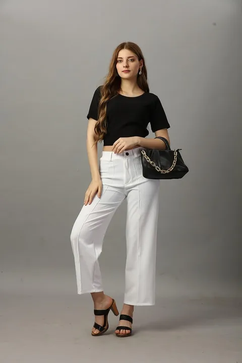 Women Regular Fit Trousers Pent uploaded by 1 Place For All Fashion  on 9/27/2023