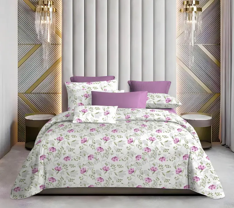 King size bedsheet with pillow cover  uploaded by Bhagwati enter prise on 9/27/2023