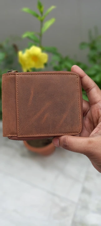 Post image Leather wallet for men with RFID security