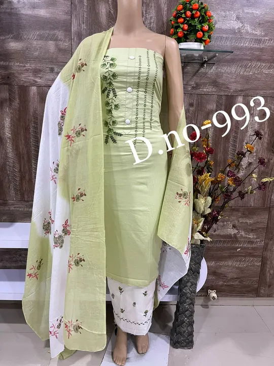 Latest Design Trending Cotton Suit and Dress Material  uploaded by Zuberiya Global on 9/27/2023