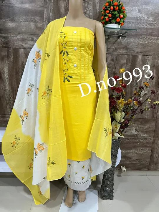 Latest Design Trending Cotton Suit and Dress Material  uploaded by business on 9/27/2023