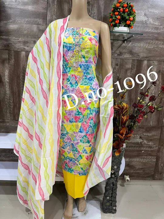 Latest Design Trending Suit Material for Womens  uploaded by Zuberiya Global on 9/27/2023