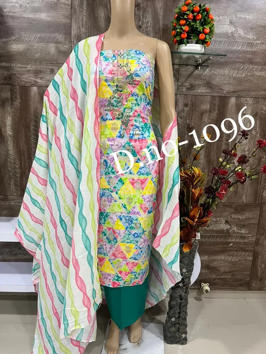 Latest Design Trending Suit Material for Womens  uploaded by Zuberiya Global on 9/27/2023