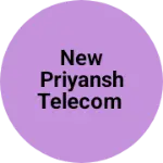 Business logo of new PRIYANSH telecom