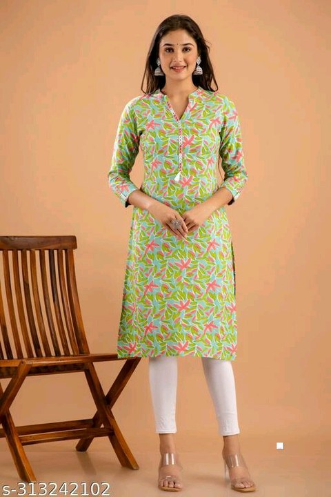 Women's cotton Kurtis uploaded by business on 9/27/2023
