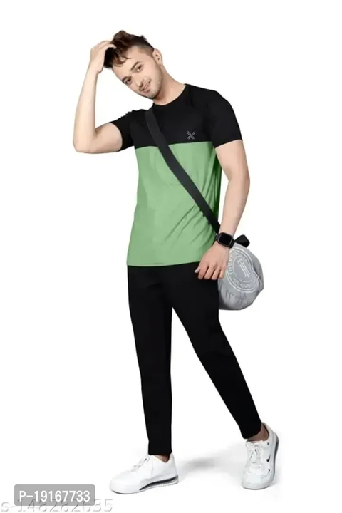 RG Garments Tshirt Color Block Men Round Neck T-Shirt uploaded by business on 9/27/2023