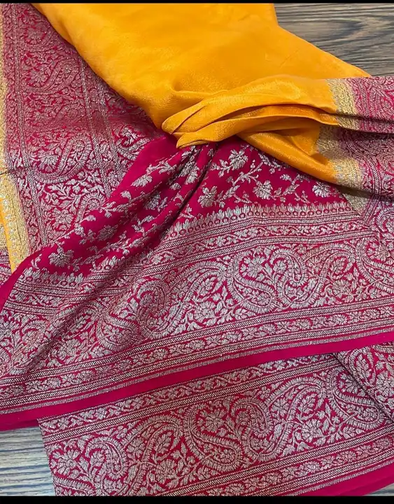 Fancy banarsi silk saree uploaded by Zy textiles on 9/27/2023