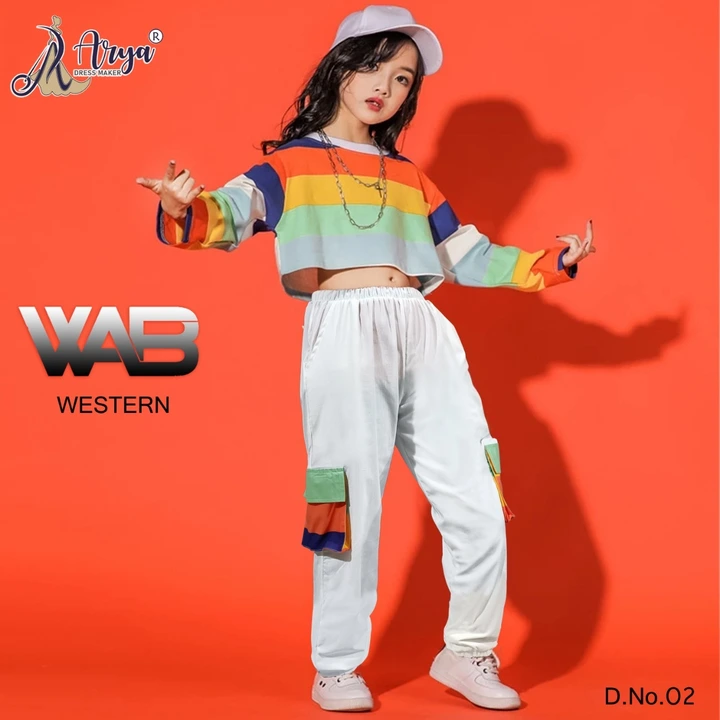 *WEB WESTERN CHILDREN*

- Top and Pant

- Design - 4

- Fabric - Lycra

- Digital print

- Size

    uploaded by Divya Fashion on 9/27/2023