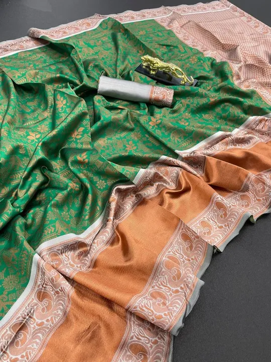Sari silk uploaded by VINAYAK CREATION on 9/28/2023