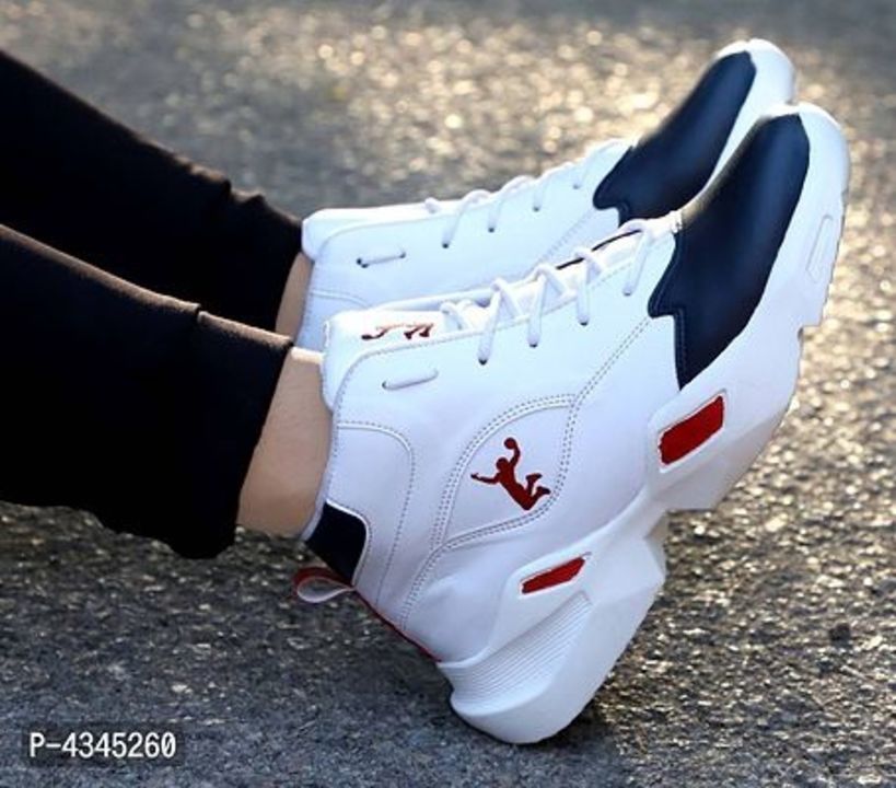 Men's Stylish and Trendy Multicoloured Self Design Synthetic Casual Sports Shoes
 uploaded by TrendingStyleCloth on 3/22/2021