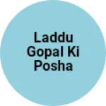 Business logo of Laddu Gopal ki posha