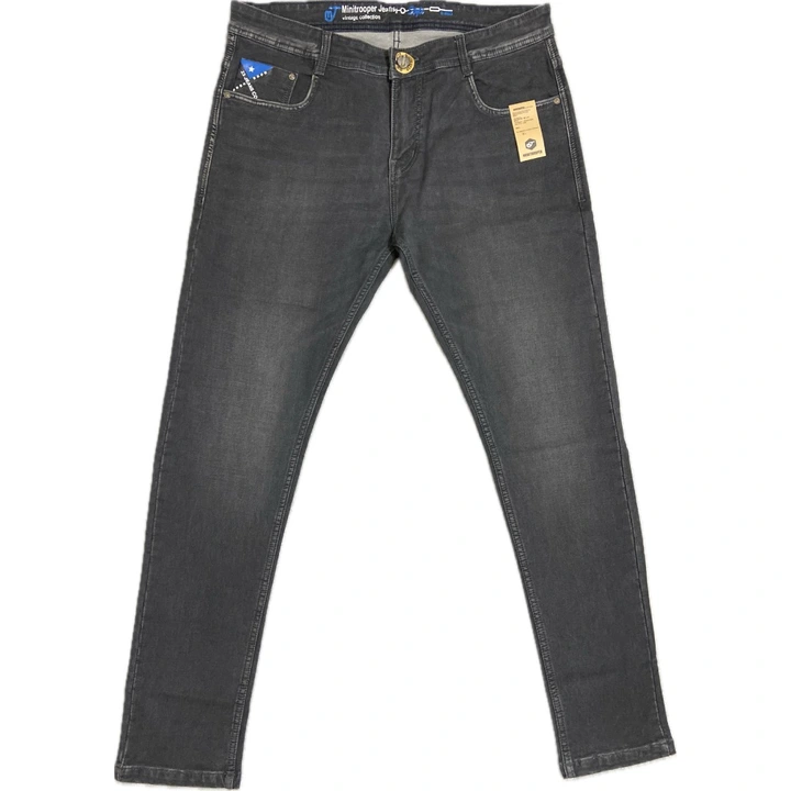 Men Dark Brown Denim Jeans L-44 uploaded by business on 9/28/2023