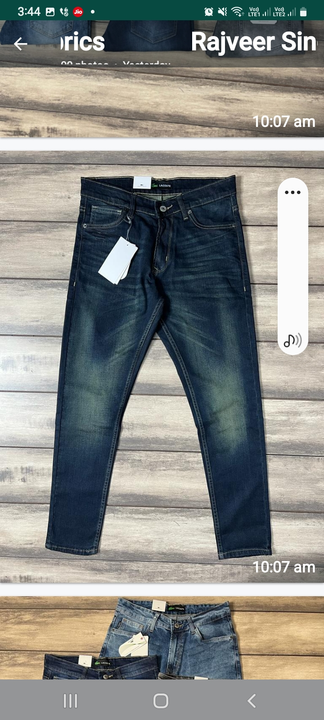 Men's knitted Denim jeans uploaded by business on 9/28/2023