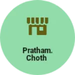 Business logo of pratham. choth