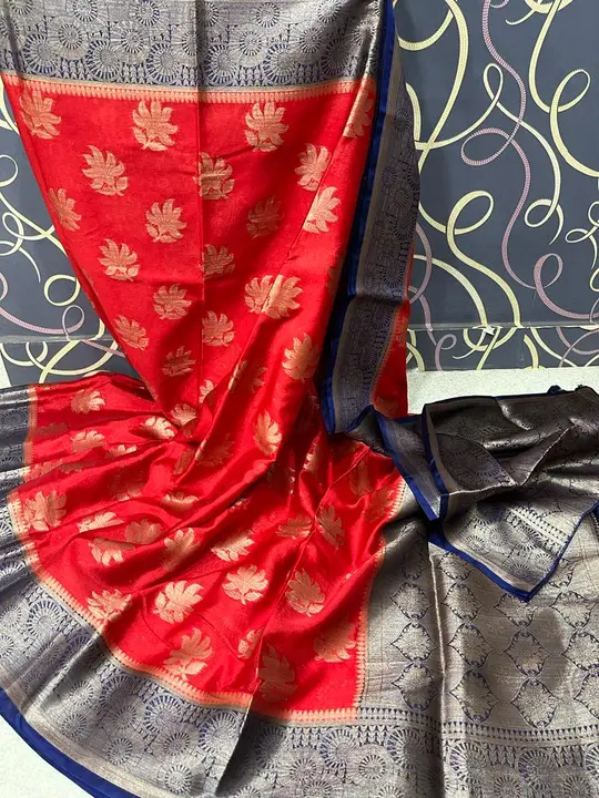 Festival wear new update Banarasi semi waam soft silk saree  uploaded by business on 9/28/2023