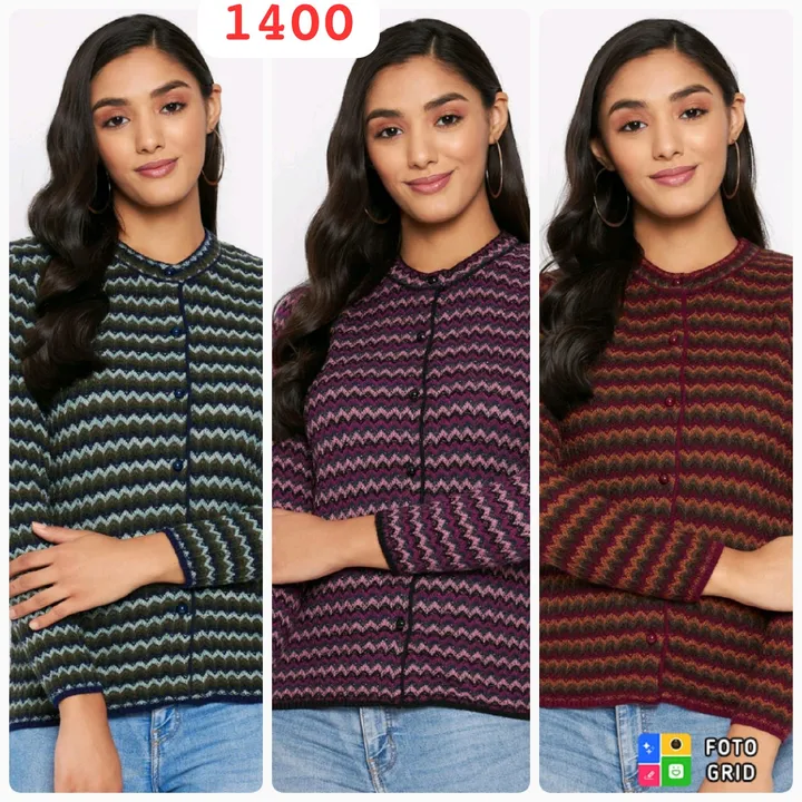 Woolen cardigans  uploaded by KR textile sweater manufacture on 9/28/2023