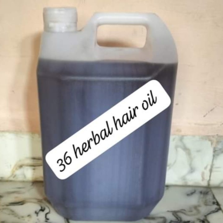 36 herbal hair growth oil 5L uploaded by Shree maa skin care on 9/28/2023