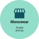 Business logo of Menswear