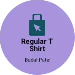 Business logo of Regular t shirt
