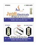 Business logo of JYOTI ELECTRICALS