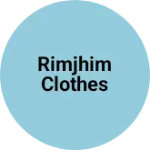 Business logo of Rimjhim clothes