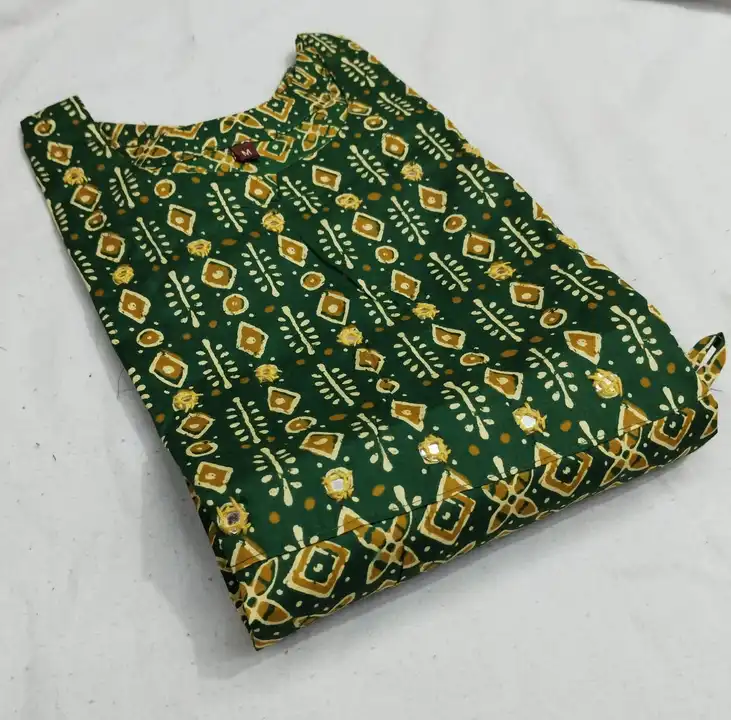 Traditional print kurti uploaded by business on 9/29/2023