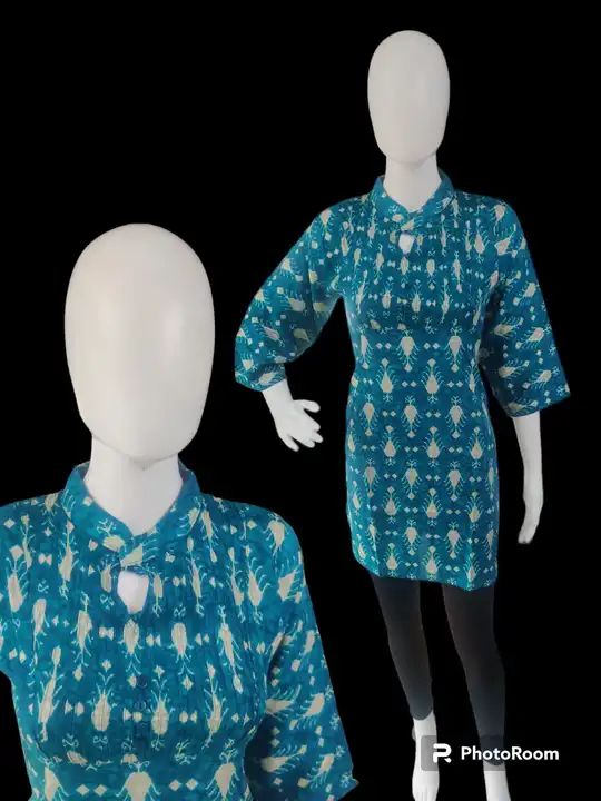 Printed tunics short kurti uploaded by Apsara dresses on 9/29/2023
