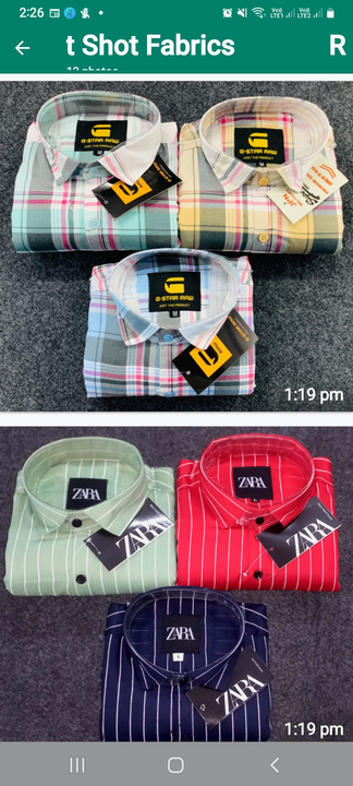 Men's shirts uploaded by Raghav Enterprises on 9/29/2023