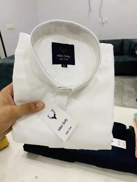 Plain shirt uploaded by Bhatia traders on 9/29/2023
