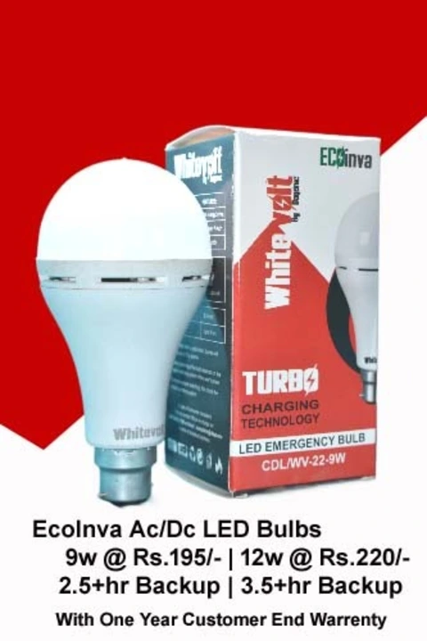 EcoInva -Inverter bulb  uploaded by Dayonic Home Appliances Pvt. Ltd. on 9/29/2023