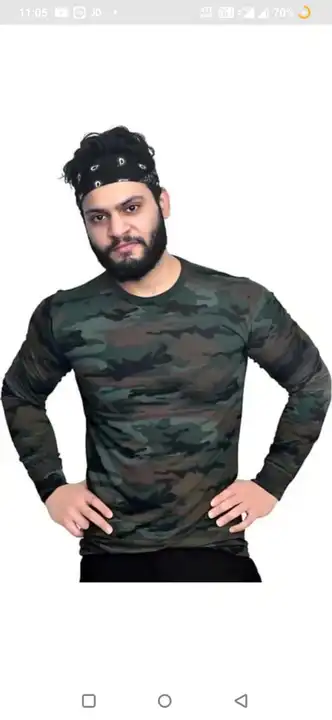 Commando T-shirt uploaded by TD Textile on 9/29/2023