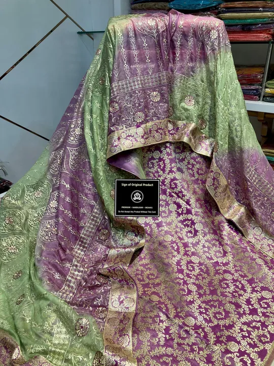 Banarsi gharara uploaded by Zy textiles on 9/29/2023
