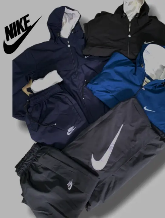 NIKE HOD TRACKSUIT premium quality with embroidery back side and front side uploaded by business on 9/29/2023