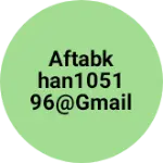 Business logo of aftabkhan105196@gmail.com